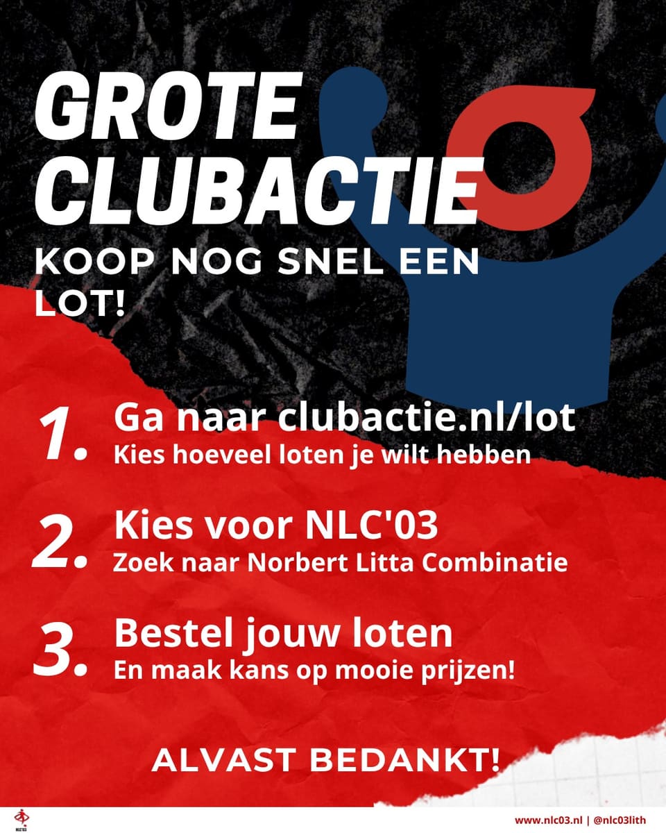 Beeld bij Instagrambericht van NLC’03 van 22 oktober 2026